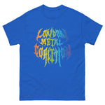 London Metal Coalition Unisex Classic Rainbowprint Tee